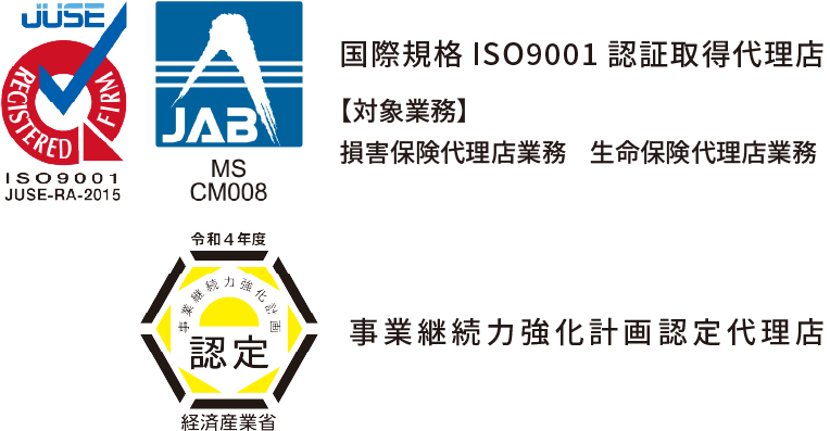 国際規格ISO9001認証取得代理店